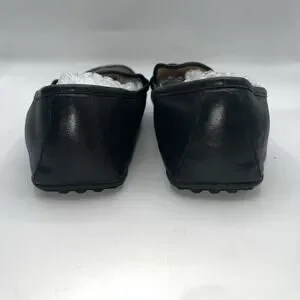 Gucci | Shoes | Gucci Black Unlined Leather Web Detail  display picture 1